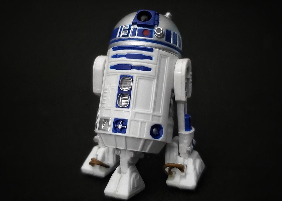 Representação do android R2D2, Star Wars